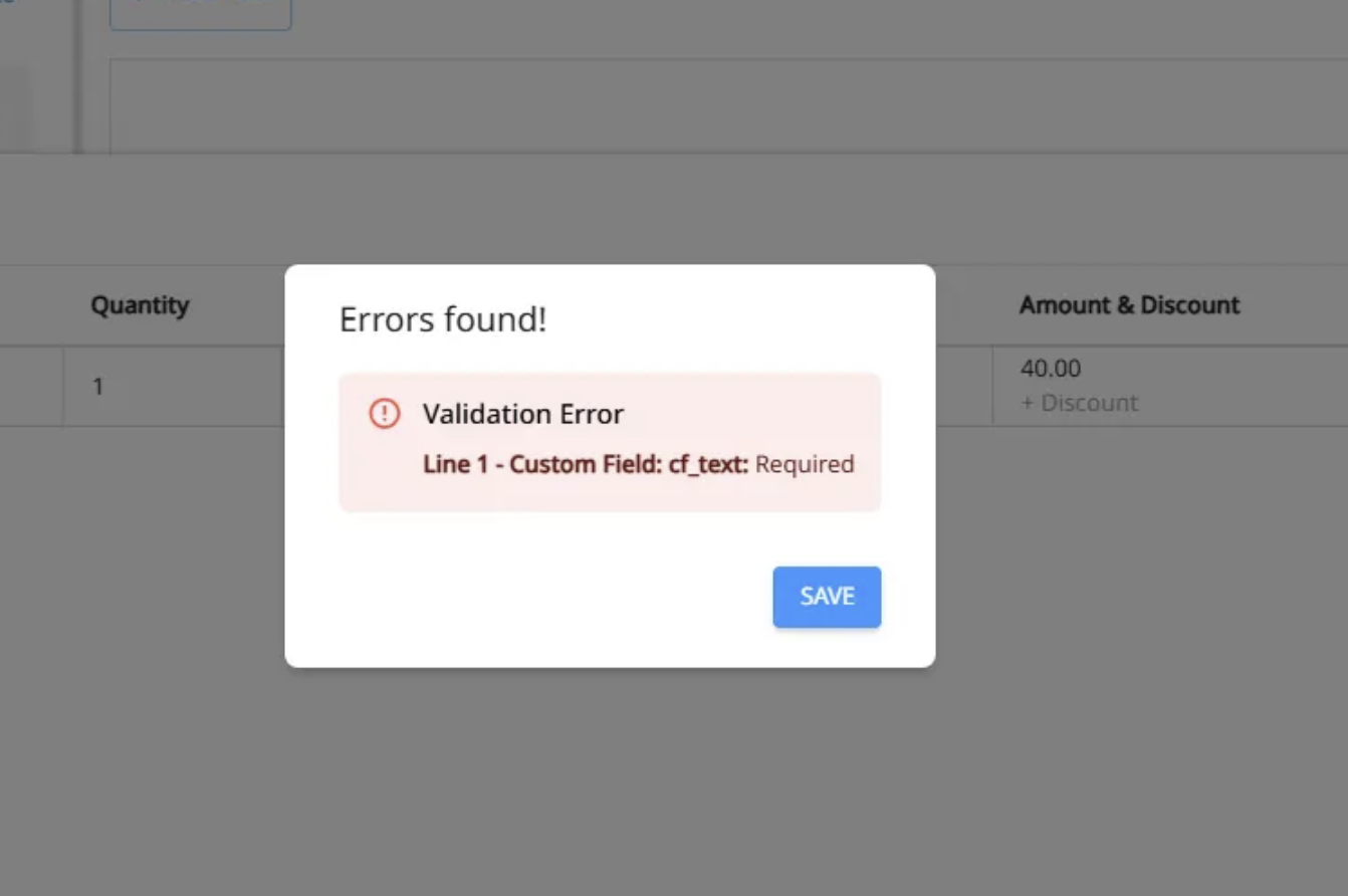 How to add custom fields to line items?