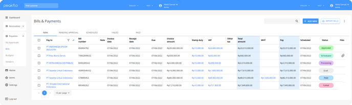 new look and new fields of the bills and payments page (1)